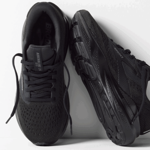 Brooks Adrenaline GTS 24 - Black/Black/Ebony - Image 3