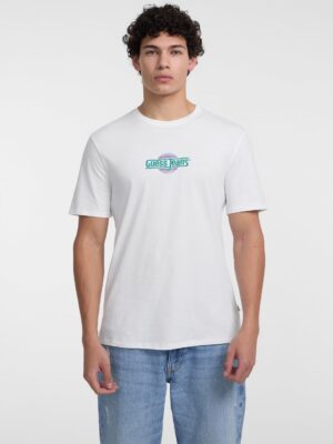 Guess Jeans Logo Tee - White