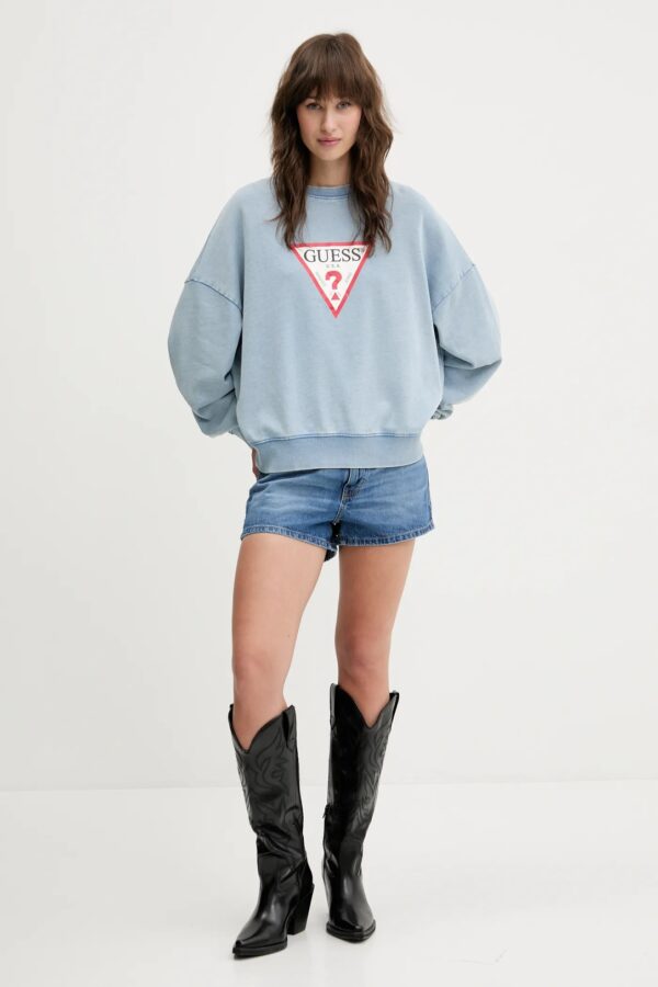 Guess Jeans Iconic Triangle Sweat Indie Wash - Image 5