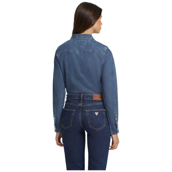 Guess Jeans Slim Ladies Denim Shirt - Image 4