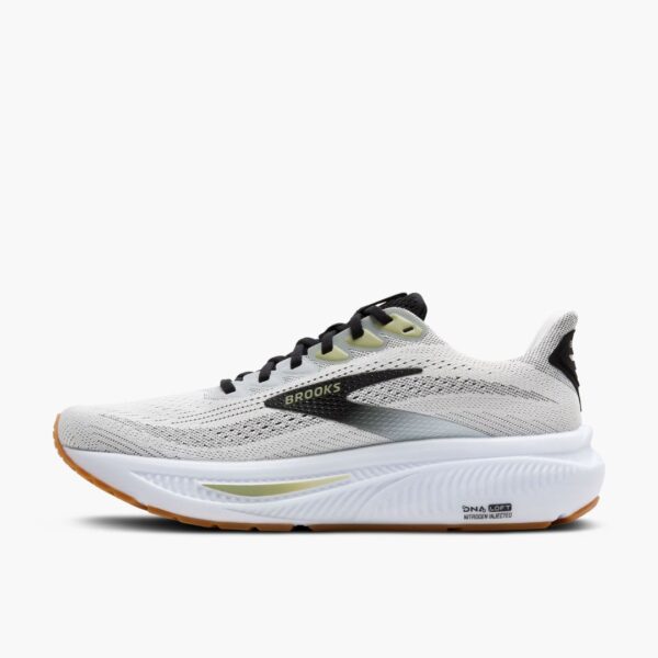 Brooks Ghost 17 - White/Black/Tea - Image 3