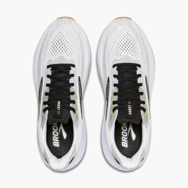 Brooks Ghost 17 - White/Black/Tea - Image 6