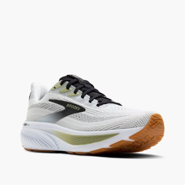 Brooks Ghost 17 - White/Black/Tea - Image 4