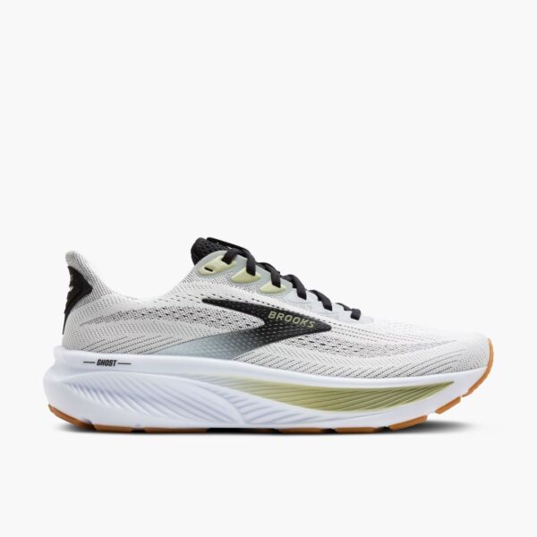 Brooks Ghost 17 - White/Black/Tea