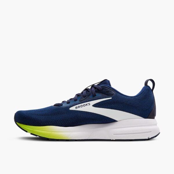 Brooks Trace 4 - Navy/Peacoat/Acid Lime - Image 3