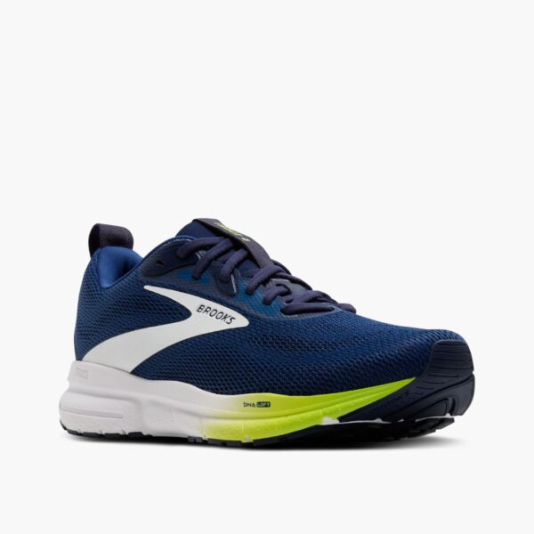 Brooks Trace 4 - Navy/Peacoat/Acid Lime - Image 4