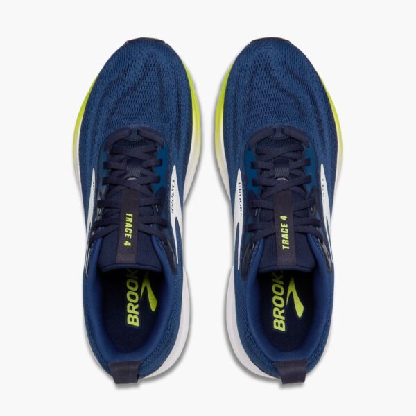 Brooks Trace 4 - Navy/Peacoat/Acid Lime - Image 5