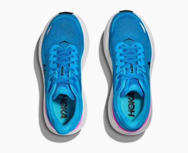 Hoka Bondi 9 - Skyward blue / Neon fuchsia - Image 7