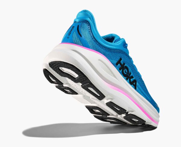 Hoka Bondi 9 - Skyward blue / Neon fuchsia - Image 3