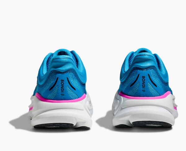Hoka Bondi 9 - Skyward blue / Neon fuchsia - Image 5