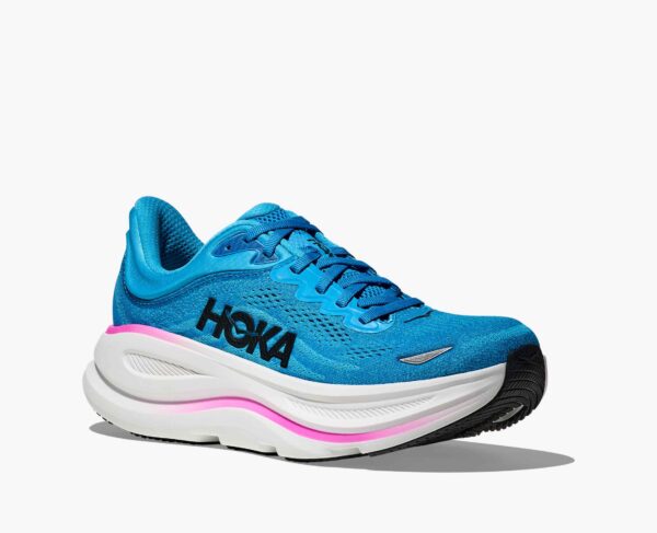 Hoka Bondi 9 - Skyward blue / Neon fuchsia - Image 4