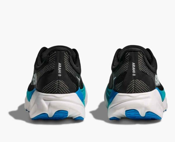 Hoka Arahi 8 - Black / Skyward Blue - Image 6