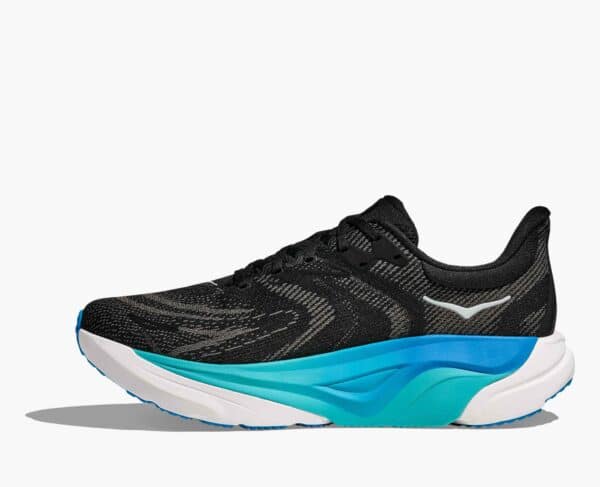 Hoka Arahi 8 - Black / Skyward Blue - Image 2