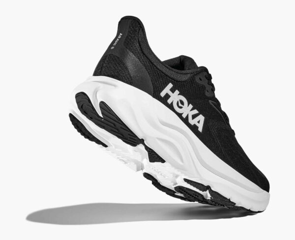 Hoka Arahi 8 Ladies Wide Fit - Black White - Image 3