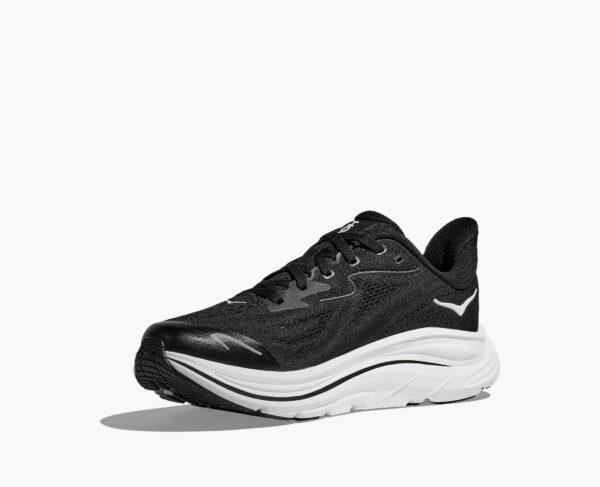 Hoka Kids Clifton 10 - Black White - Image 5