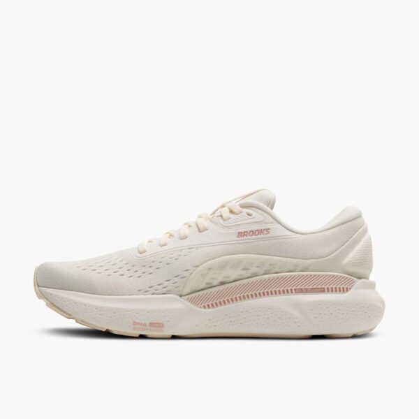 Brooks Adrenaline GTS 24 - Coconut/Rose Gold/White - Image 3