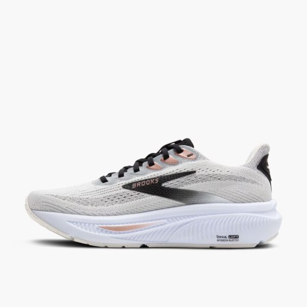 Brooks Ghost 17 - White/Black/Rose Gold - Image 5