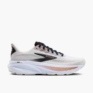 Brooks Ghost 17 - White/Black/Rose Gold