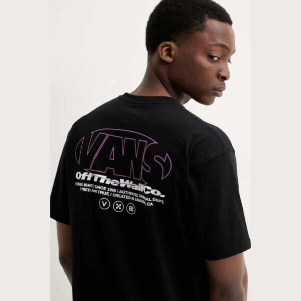 Vans Off The Wall Tee - Black - Image 2