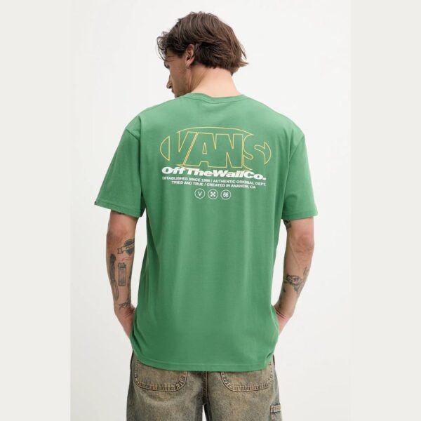 Vans Off The Wall Tee - Green - Image 2