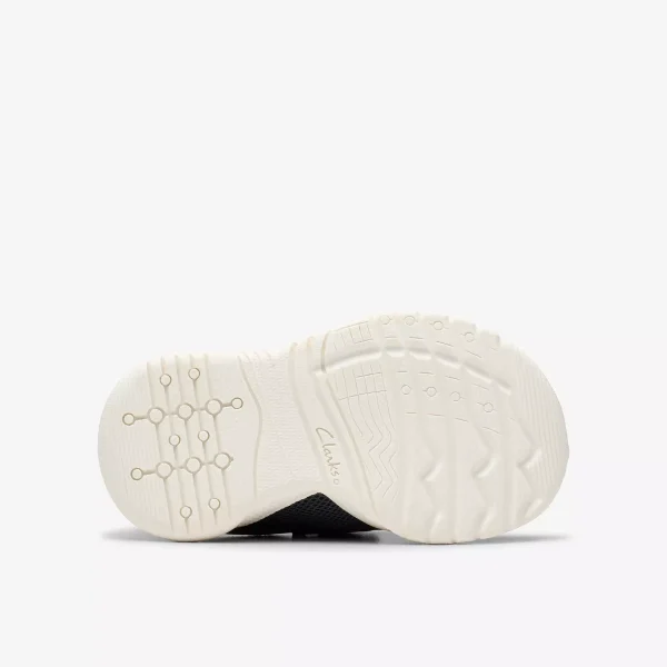 Clarks Feather Ath Toddler - Navy - Image 4