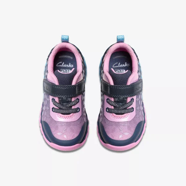 Clarks Tidal Trail Toddler - Navy - Image 5