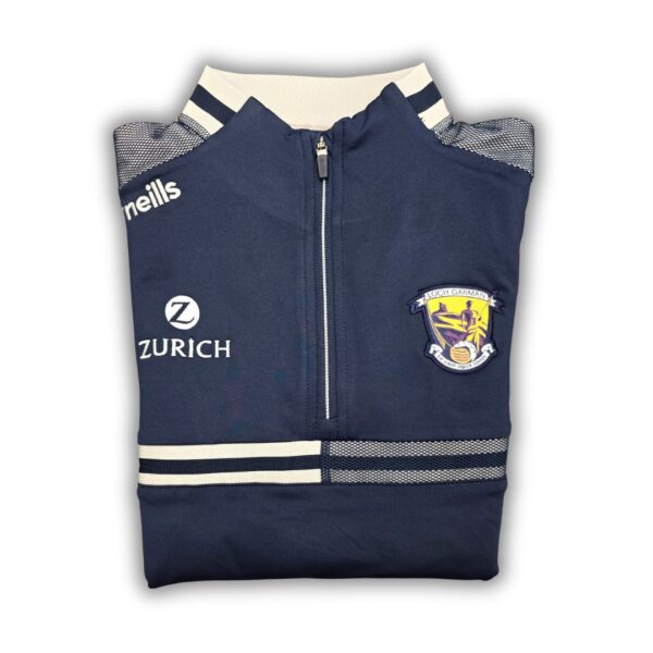 O'Neills Wexford GAA Nepal Brushed Half Zip - Navy - Image 2