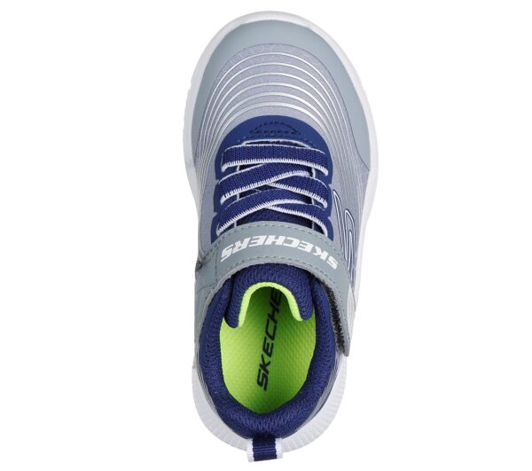 Skechers Microspec Advance - Navy / Light Gray - Image 4