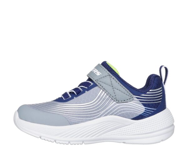 Skechers Microspec Advance - Navy / Light Gray - Image 2