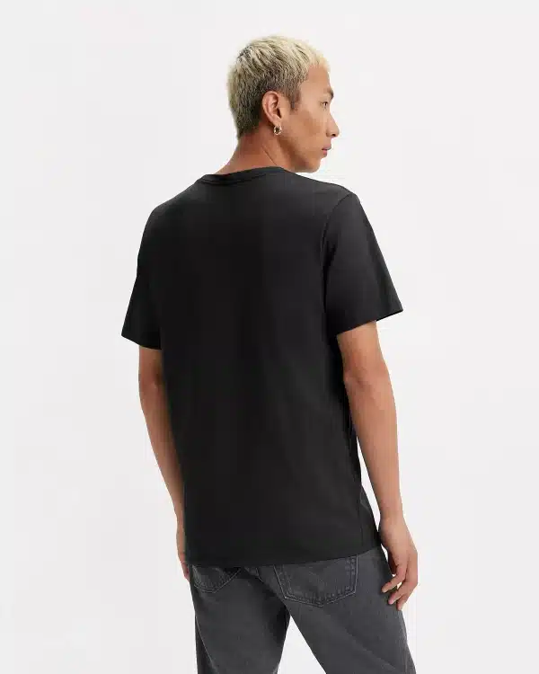 Levi's Original Housemark Tee - Mineral Black - Image 3