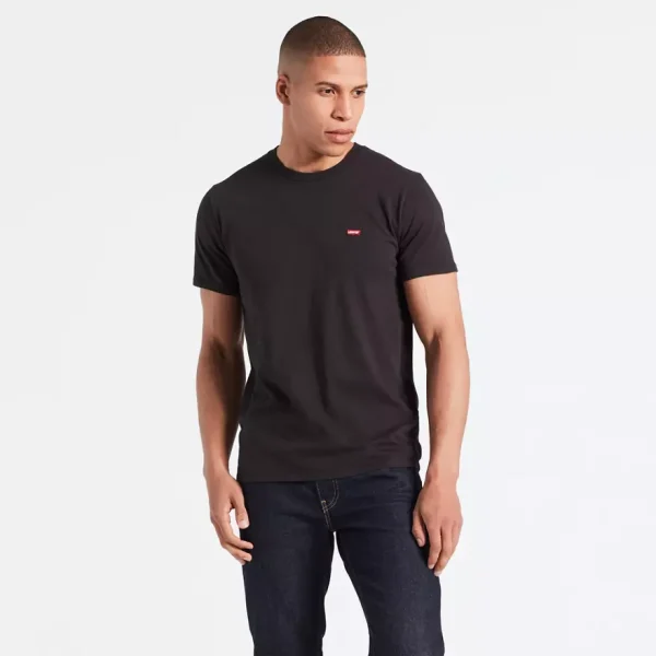 Levi's Original Housemark Tee - Mineral Black - Image 2
