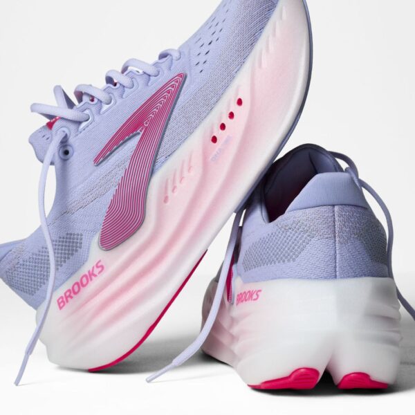 Brooks Glycerin Max -  Blue Heron/Diva Pink/White - Image 2