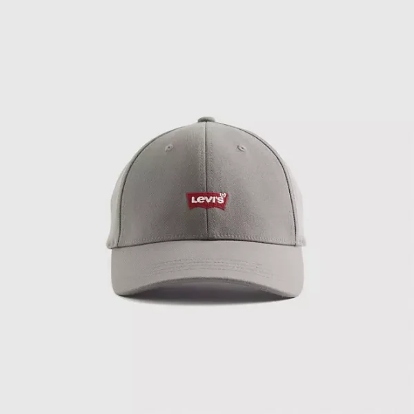 Levi's Flexfit Housemark Logo Cap - Grey - Image 2