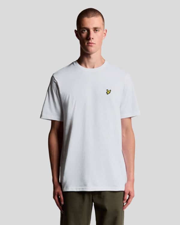 Lyle & Scott Cotton Crew Neck T-Shirt - White