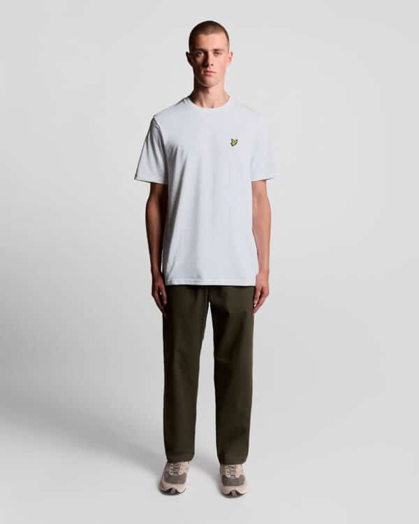 Lyle & Scott Cotton Crew Neck T-Shirt - White - Image 2