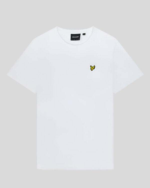 Lyle & Scott Cotton Crew Neck T-Shirt - White - Image 5