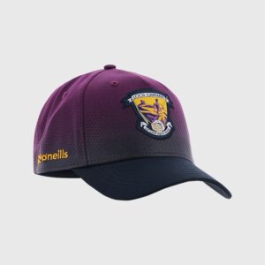 O'Neills Wexford GAA Morgan Baseball Cap Purple / Marine / Amber