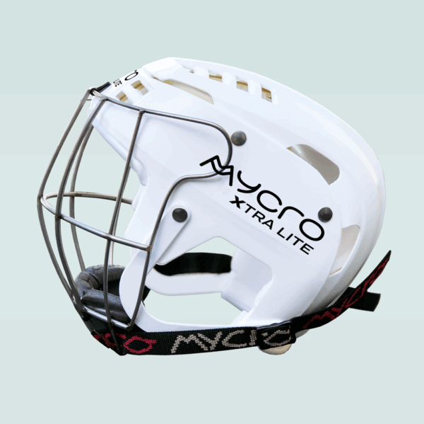 Mycro Plain Hurling Helmet - White
