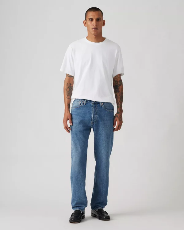 Levi’s 501 Original - Never Settle Stretch Blue - Image 3