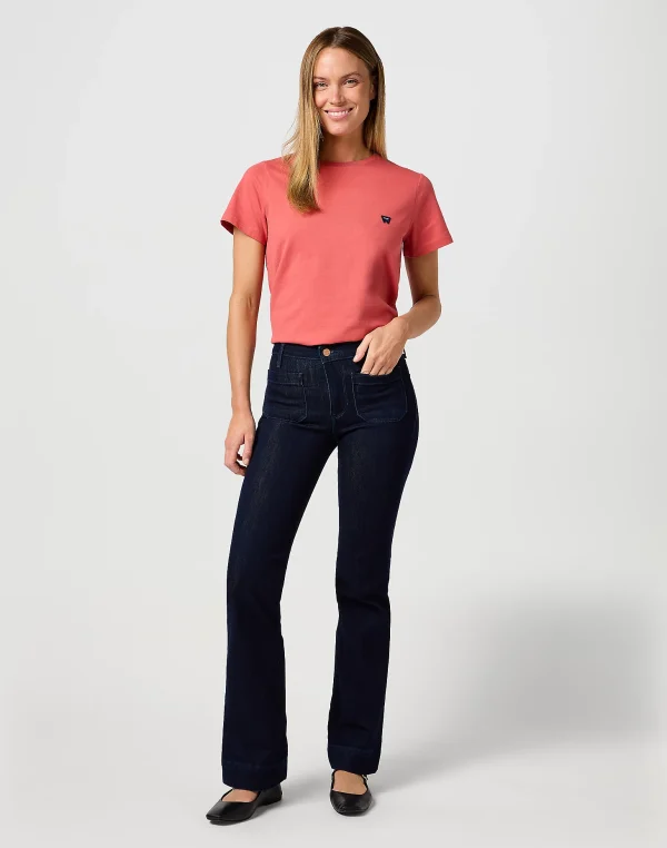 Wrangler Flare Jean - Soft Moonlight - Image 2