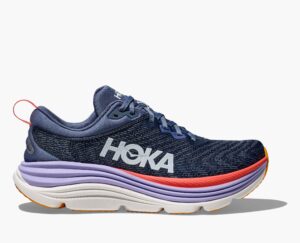 Hoka Gaviota 5 - anchor / grapefruit