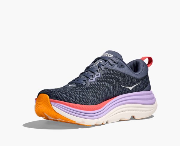 Hoka Gaviota 5 - anchor / grapefruit - Image 6