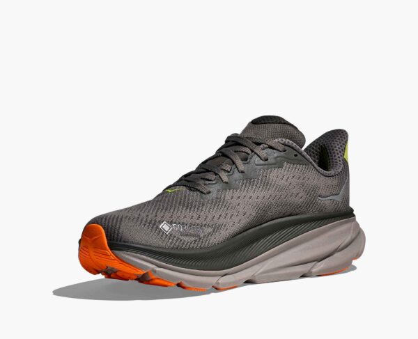 Hoka Clifton 9 GTX - Asphalt Grey / Gravel - Image 4