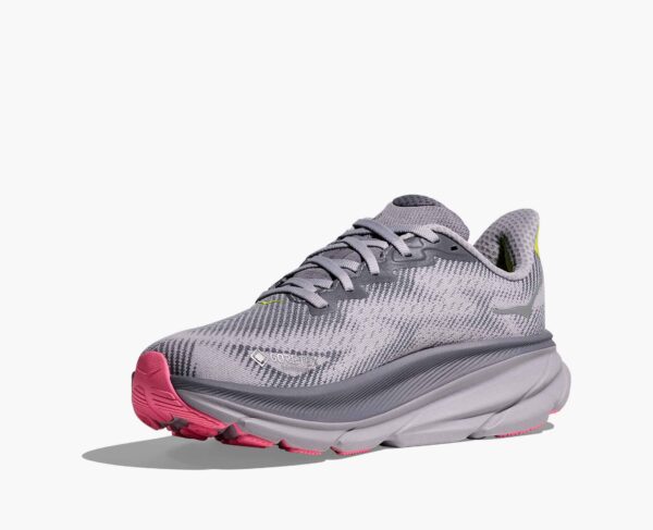 Hoka Clifton 9 GTX - Grey Skies / Foggy Grey - Image 6