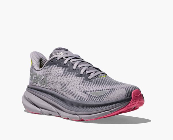 Hoka Clifton 9 GTX - Grey Skies / Foggy Grey - Image 3