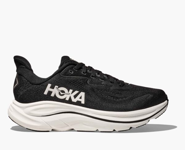 Hoka Clifton 10 - Black / White