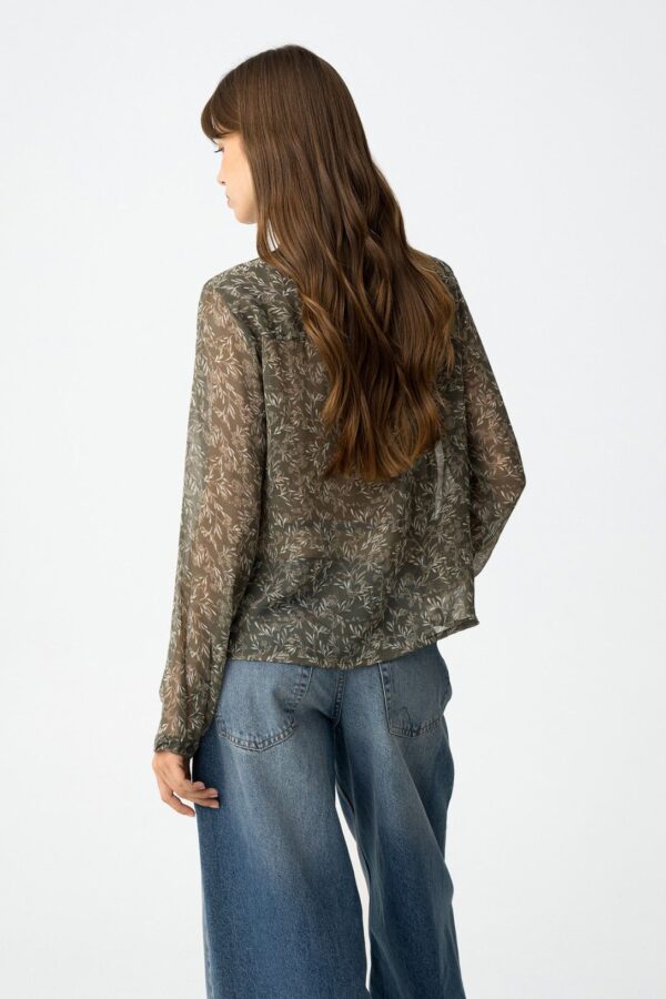 Tiffosi Carmilde Green Blouse - Image 4