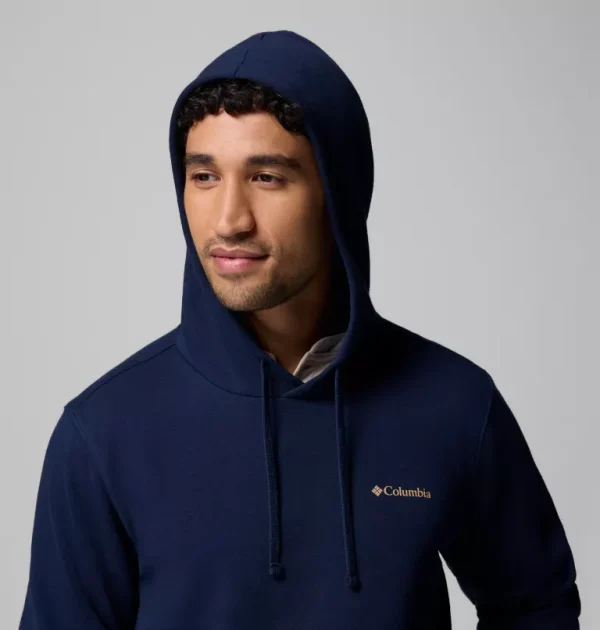 Columbia Trek Graphic Hoodie Collegiate Navy - Image 4