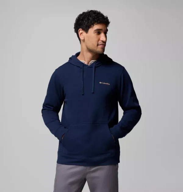 Columbia Trek Graphic Hoodie Collegiate Navy - Image 5