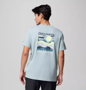 Columbia Explorers Canyon Graphic T-Shirt -  Crushed Blue